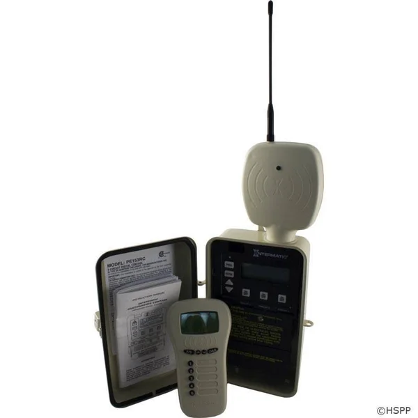 Intermatic PE153RC Digital Time Clock in Metal Enclosure, 3 SPST