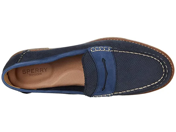 Sperry Seaport Penny Women's Shoes Navy : 12 M (B)