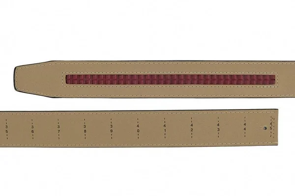 Nexbelt Men's Go-In Carbon White Golf Ratchet Belt - 45" Waist, Leather