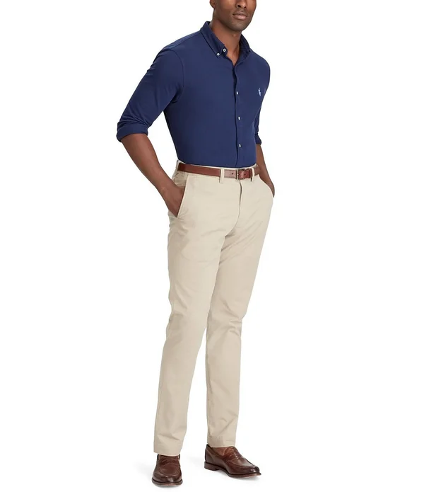 Polo Ralph Lauren Beige Big & Tall Stretch Classic Fit Chino Pants