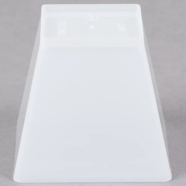 Fineline Settings 6411-WH White 2 oz. Tiny Cube