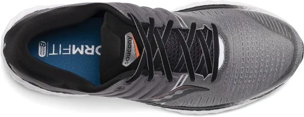 Men's Saucony Hurricane 22 8.5, Grey/Black