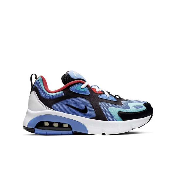 Nike Boys Air Max 200 Shoes Royal Pulse/Oil Grey/Light Aqua Size 3.0