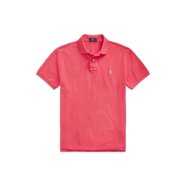 Ralph Lauren Men's The Iconic Mesh Polo Shirt - Size XL Tall in Starboard Red