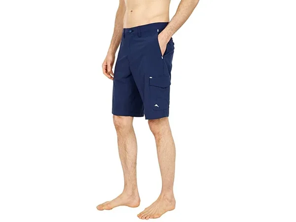 Tommy Bahama Cayman Isles Cargo 10 Inseam Shorts, Mens, 32, Ocean Deep