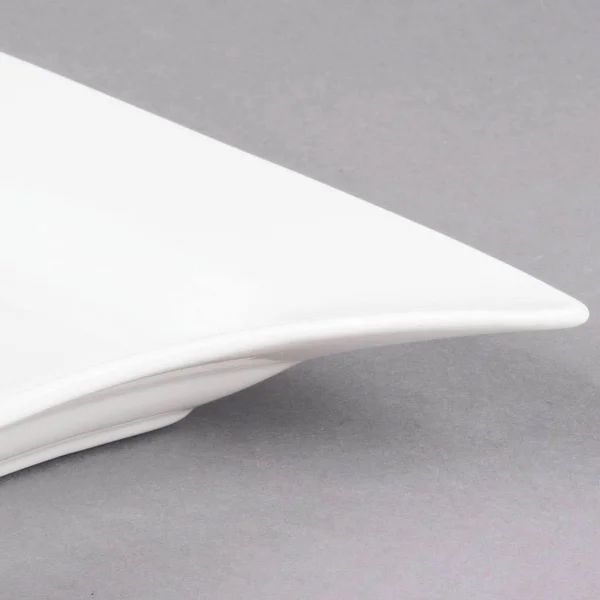 CAC China MIA-14 Miami Rectangular Porcelain Platter 13-1/2x22