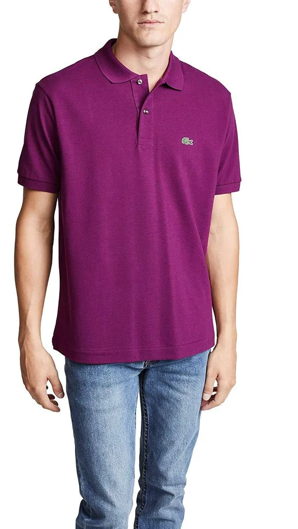 Lacoste Men's Classic Short Sleeve L.12.12 Pique Polo Shirt