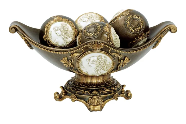 Ok Lighting 8x22H Fruit Bowl