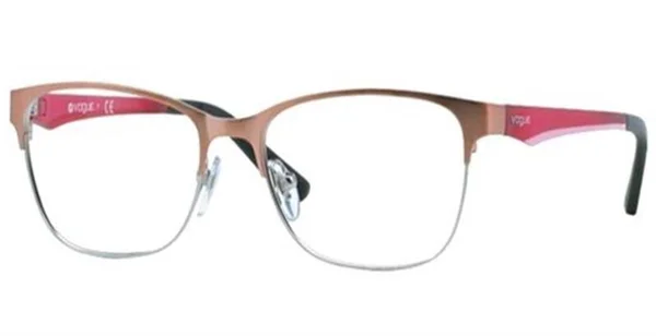 Vogue Eyeglasses VO3940 Color 756S Brushed Light Pink/Silver