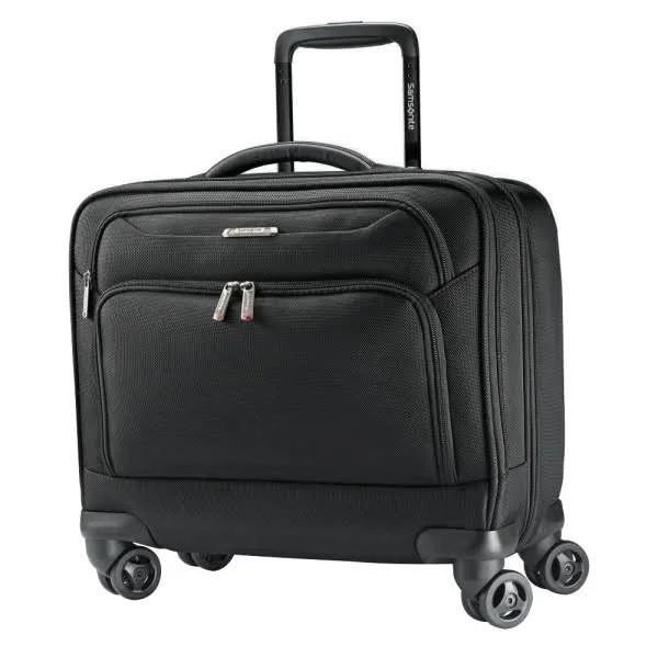 Samsonite Xenon 3 Mobile Office Spinner Rolling Case - 16 1/4x22H x 13 1/4x22W x 7 1/4x22D, Black
