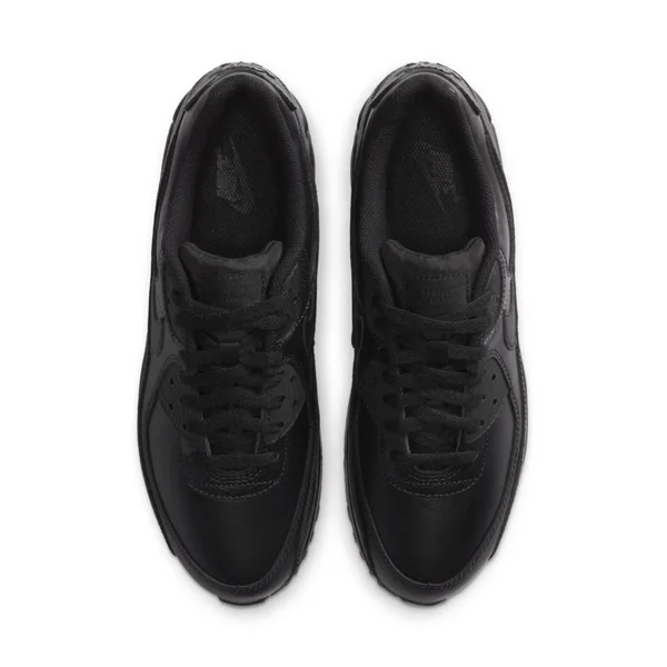 Nike Air Max 90 Leather Black Men's Shoes - Size: 13