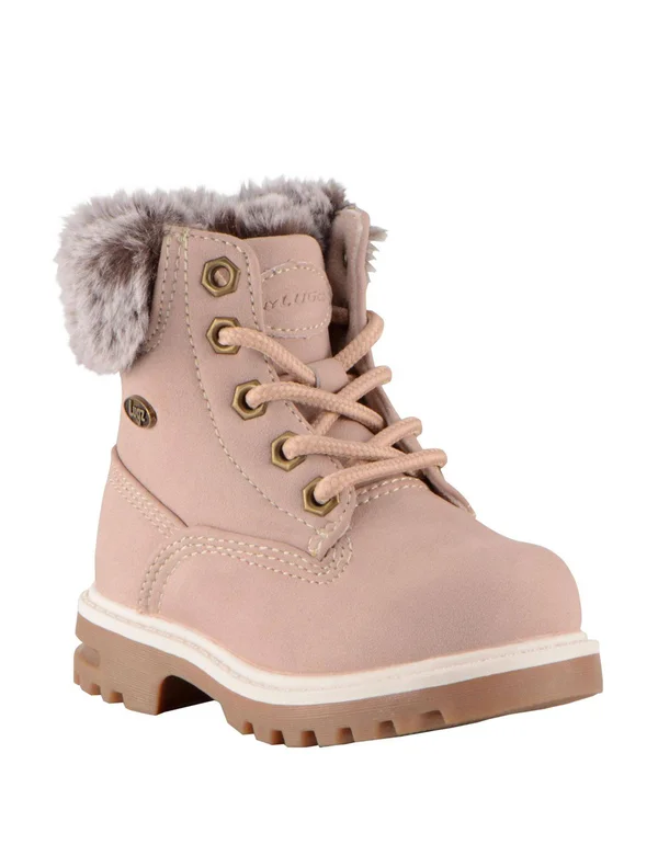Lugz Toddler Empire Hi Fur 6-Inch Boots - Toddler Unisex, Size: 8, Pink