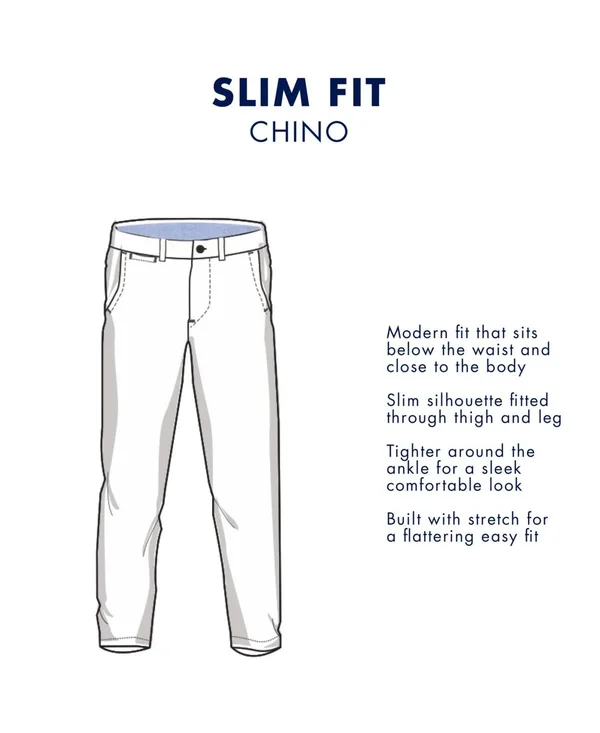 Tommy Hilfiger Men's Stretch Chino Pants in Slim Fit