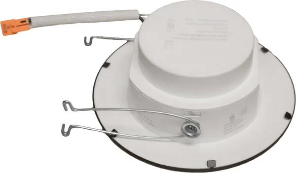Multi Pack 5/6 inch Brushed Nickel Smooth Trim LED Recessed Downlight Retrofit - Choose Color Temp - Size: 5 Pack, Silver