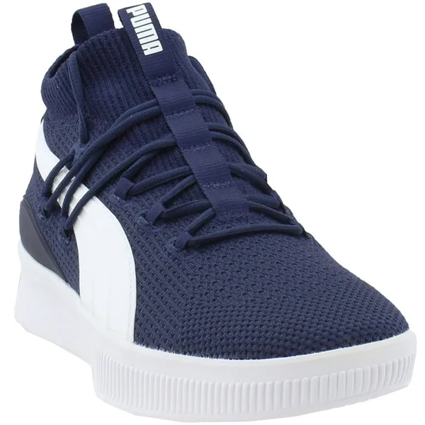 Puma Clyde Court Core Basketball Shoes - Peacoat, 16