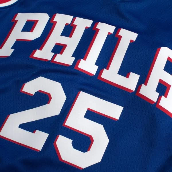 Nike Ben Simmons Philadelphia 76ers Blue Swingman Jersey - Icon Edition