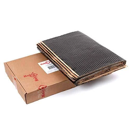 Noico Black 80 Mil 18 sqft Car Sound Deadening Mat - Butyl Automotive Sound Deadener, Audio Noise Insulation and Dampening