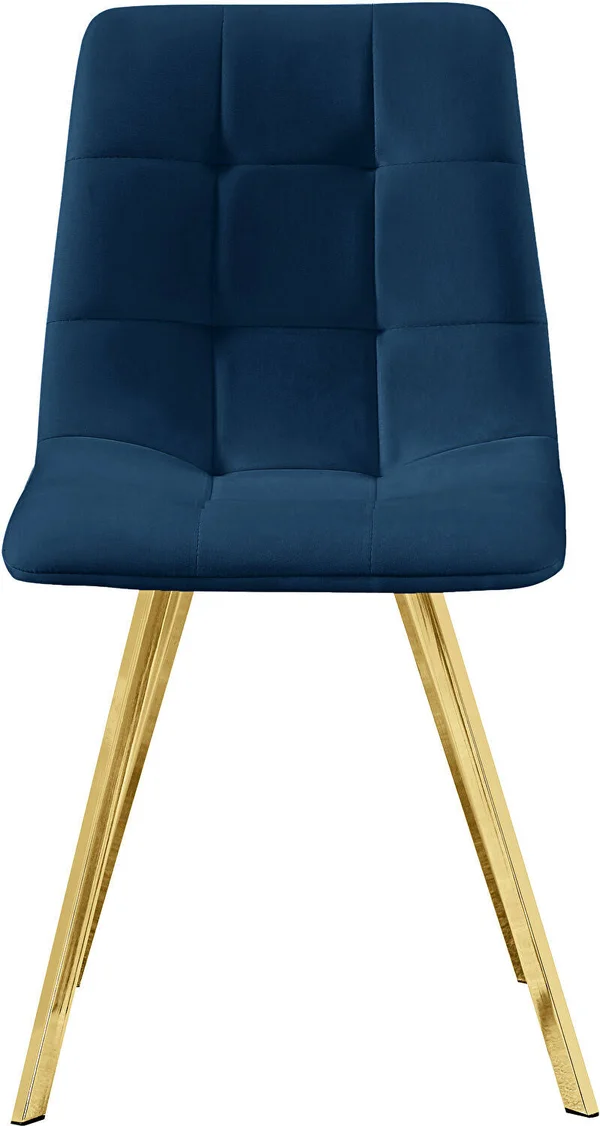 Meridian Furniture Annie Navy Velvet Dining Chair (Set of 2)