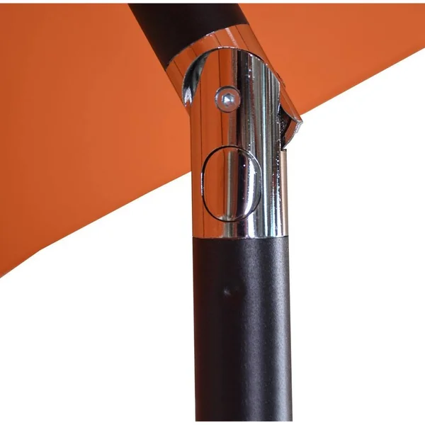 Astella 9 ft. Steel Push Tilt Market Umbrella - Green