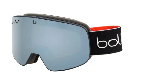 Bolle Nevada Goggle - Black Red Matte - Black Chrome Cat 3