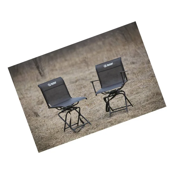 Guide Gear Big Boy Comfort Swivel Hunting Blind Chair with Armrests 500 lb. Capacity