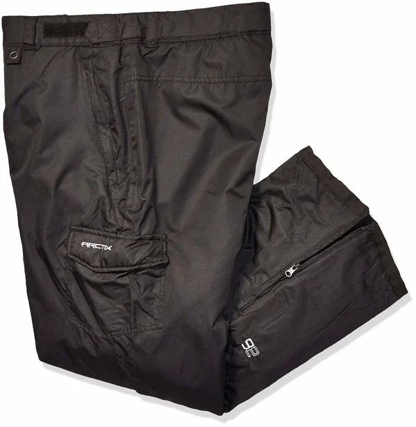 Arctix Men's Cargo Snow Pants - Medium, Black
