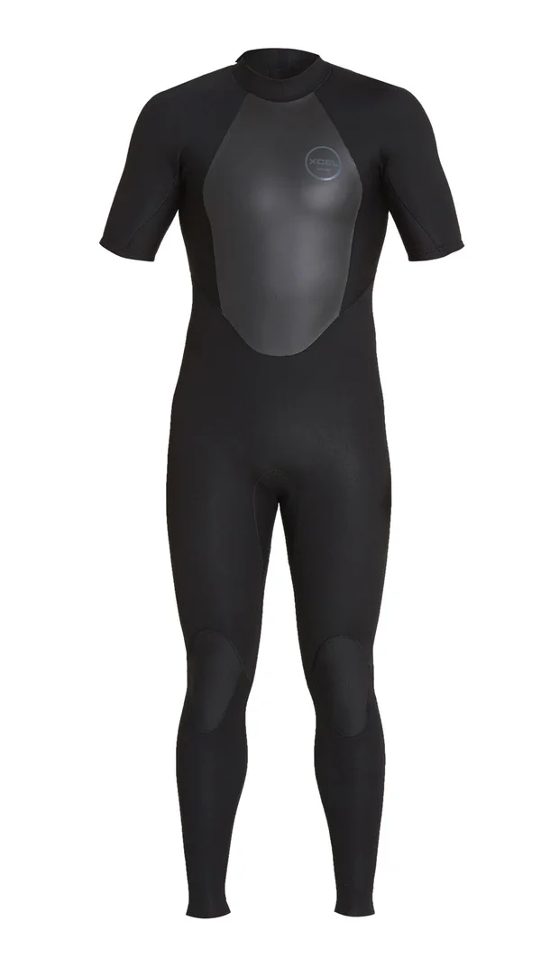 Mens Axis Short Sleeve Back Zip 2mm Full Wetsuit SP21 XLS, BBK
