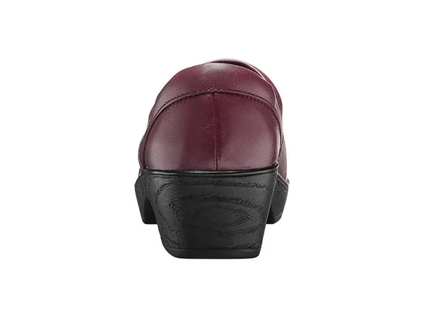 Klogs Portland Work Clog - Women's - Burgundy Leather