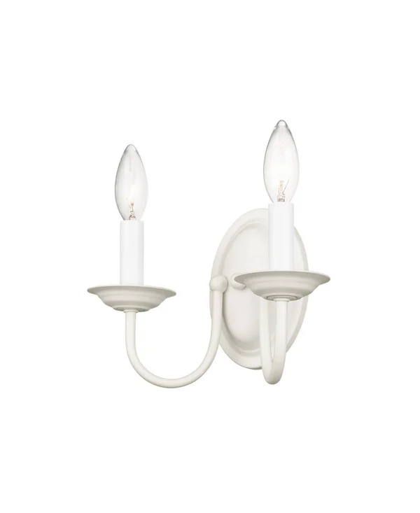 Livex Lighting 4152-07 Home Basics - 2 Light Wall Sconce Bronze