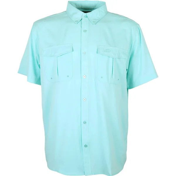 AFTCO Rangle Vented Short Sleeve Shirt - Bahama - 3X