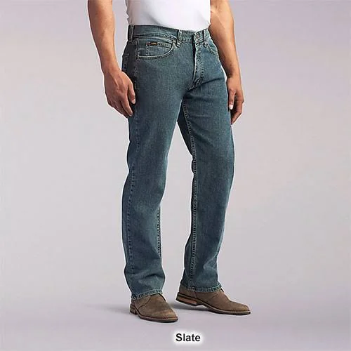 Lee Men's Regular Fit Straight Leg Jeans