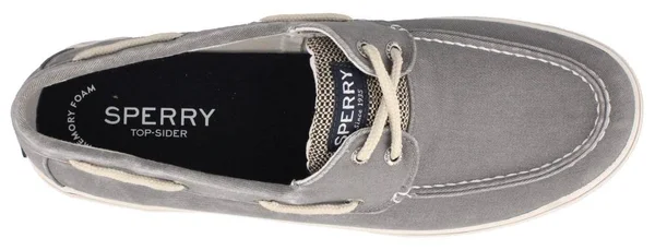 Men's Sperry - Halyard Boat Shoe, Size: 9 W, Gray