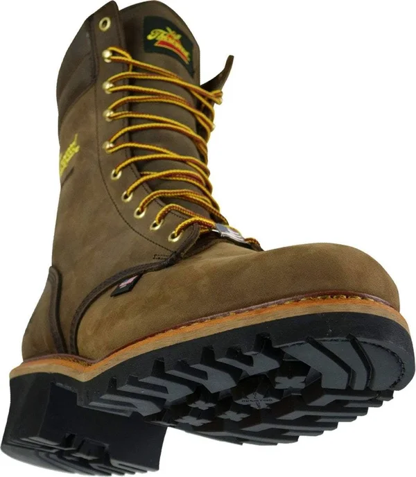 Thorogood Men's Logger Series 9x22 Waterproof - Safety Toe Boot 804-3555, Steel