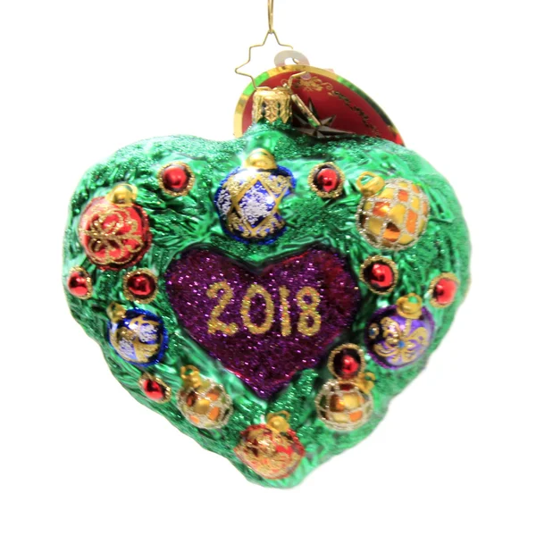 Evergreen Is My Heart Ornament by Christopher Radko