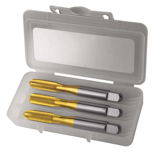 Greenfield Threading 174540 Tap Set, Inch, 7/16x22-14 Thread Size, 3 Pcs.