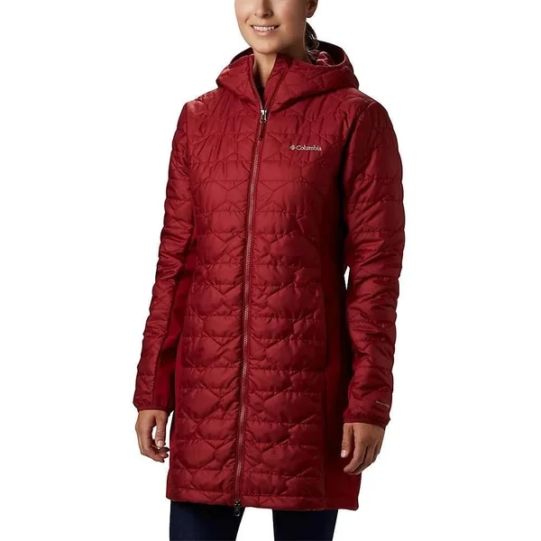 Columbia Women's Seneca Basin Mid Hybrid Jacket - Xs - Beet