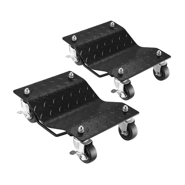 Pentagon Tool 1 - 500 lbs. Capacity Steel Premium Car Tire Dolly (2-Pack)