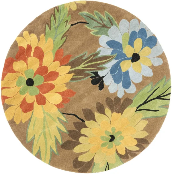 Safavieh Soho SOH761A 3&6x22 x 5&6x22 Brown - Multi Rug