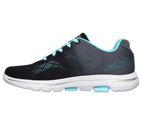 Women's Skechers GOwalk 5 Alive Sneaker, Size: 10.5, Black