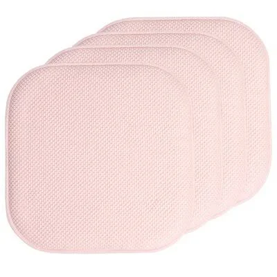 Indoor/Outdoor Seat Cushion Symple Stuff Fabric: Pink