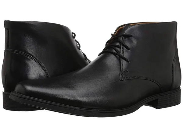 Clarks Men's Tilden Top Chukka Boot - Size: 10 M, Black