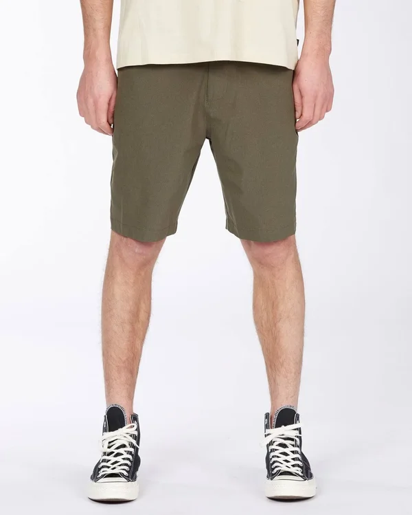 Billabong Surftrek Heather Short - Men's Military Heather, 34