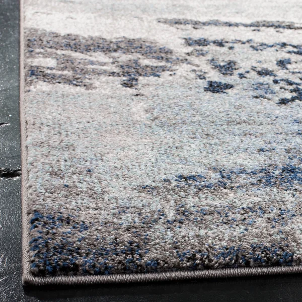 Safavieh Galaxy GAL119F 5&3x22 x 5&3x22 Round Grey, Ivory Area Rug