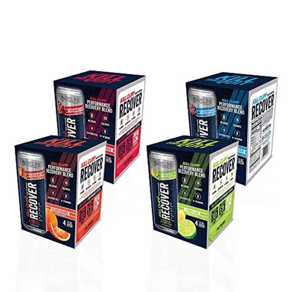 Kill Cliff Lemon Lime Recovery & Hydration Drink 16-12 oz Cans