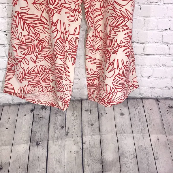 Lane Bryant Pants & Jumpsuits - Lane S Bryant Hemmed Linen Pants Size 2224 Nwt, Color: Orange, Size: 24W, Snd4880&s Close