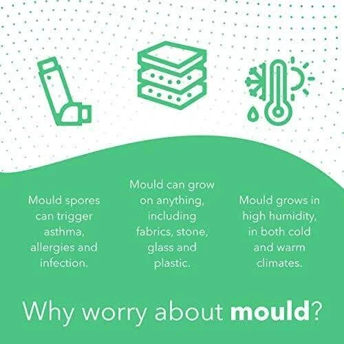 Airthings Wave Mini - Indoor Air Quality Monitor - Chemicals (TVOCs) - Mould Risk, Humidity, Temperature