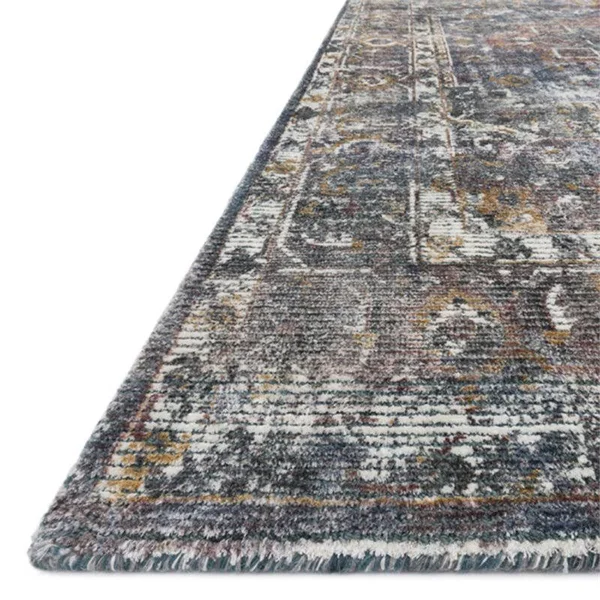Loloi Rumi RUM-04 5& x 7&6x22 Navy - Multi Rug