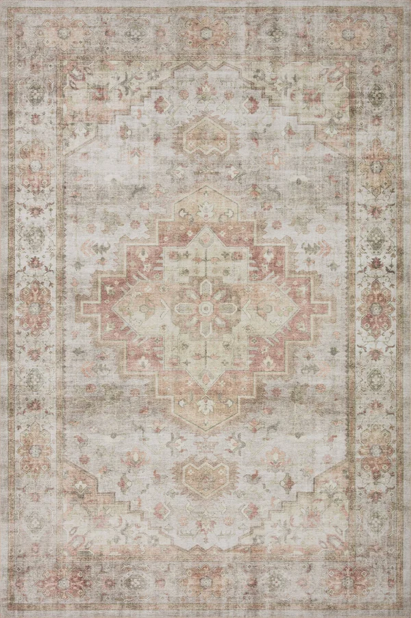 Loloi II Heidi HEI-02 Sage Multi Rug - 2 ft 6 in x 9 ft 6 in