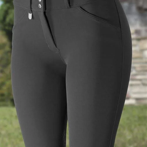 Horze Women's Grand Prix Silicone Knee Patch Breeches