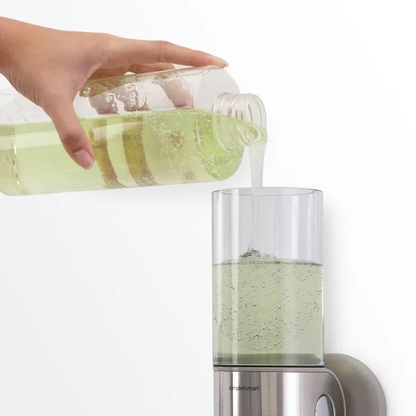 simplehuman Wall Mount Pumps Shampoo & Soap Dispenser